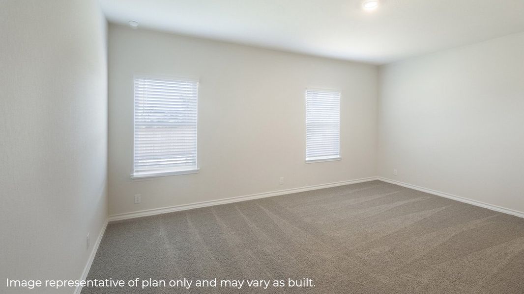 Representative unfurnished interior of a home built from the X35K - THE KENDALL by D.R. Horton in Abbey Glen, Lubbock (Image 11).