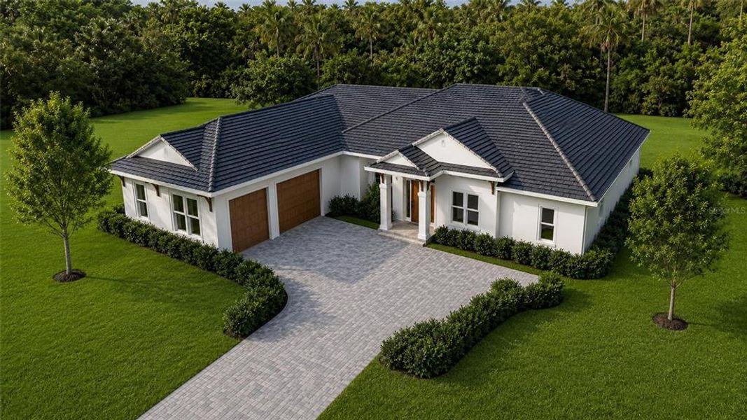 Front exterior of a new home in , Seminole, FL, highlighting curb appeal (Image 11). Front exterior of a new home in , Seminole, FL, highlighting curb appeal (Image 11).