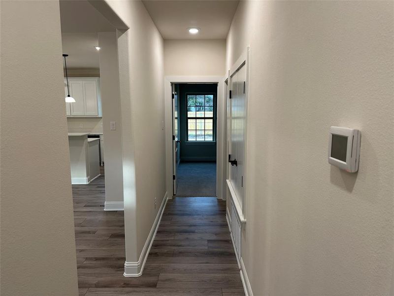 Hallway to secondary bedrooms.