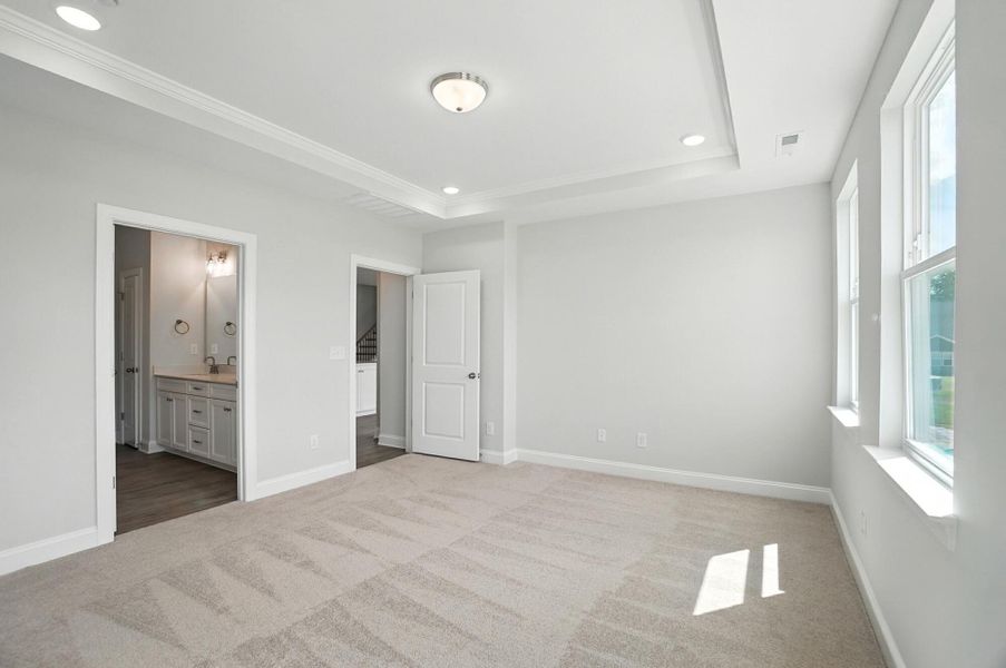 Spacious, unfurnished interior of a new home in Heritage - 55+ Community, Indian Trail (Image 33). Spacious, unfurnished interior of a new home in Heritage - 55+ Community, Indian Trail (Image 33).