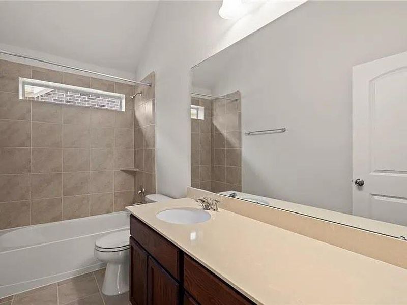 Furnished interior view inside a new home in , Katy (Image 9).