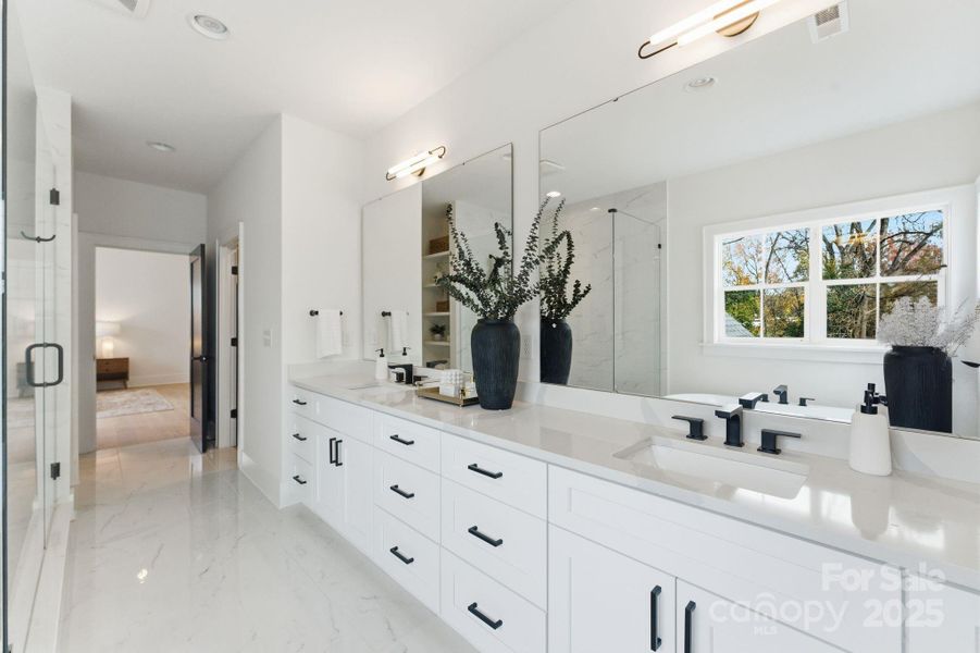 Furnished interior view inside a new home in , Charlotte (Image 16).