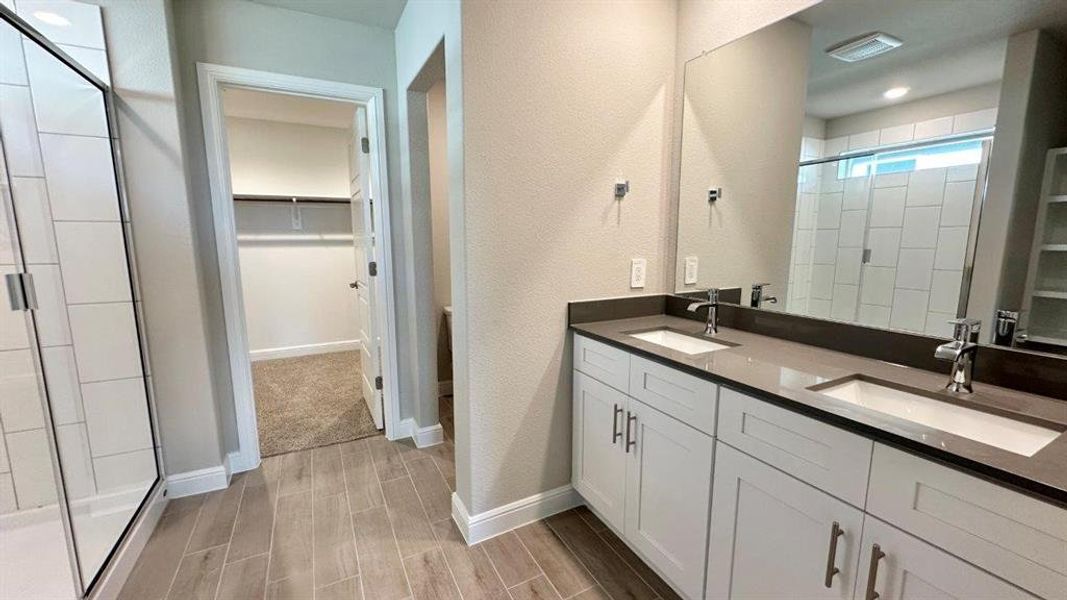 Furnished interior view inside a new home in Rock Creek Ranch, Fort Worth (Image 4).