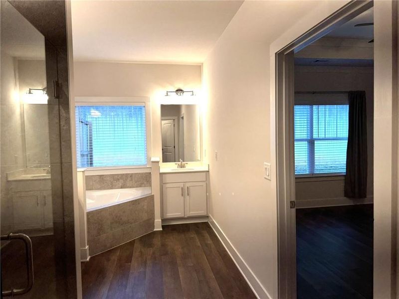 Furnished interior view inside a new home in , Cleveland (Image 4).