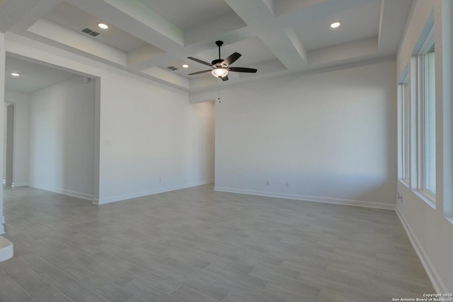 Spacious, unfurnished interior of a new home in The Heritage at Saddlebrook Ranch 70's, Schertz (Image 24). Spacious, unfurnished interior of a new home in The Heritage at Saddlebrook Ranch 70's, Schertz (Image 24).