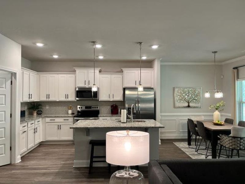 Furnished interior view inside a new home in Eagle Heights, Maysville (Image 4).