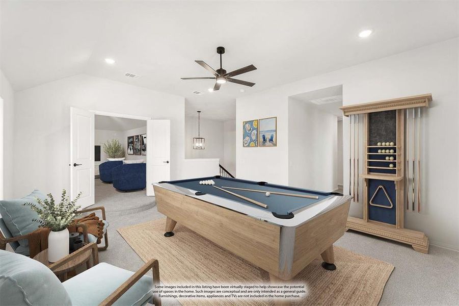 Furnished interior view inside a new home in Maplewood, Glenn Heights (Image 15). Furnished interior view inside a new home in Maplewood, Glenn Heights (Image 15).