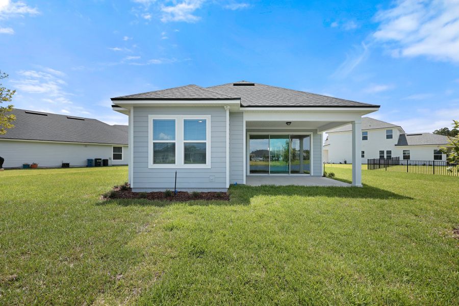 Representative exterior details of a home built from the Venice by Riverside Homes in Mariposa at EverRange, Jacksonville (Image 27).