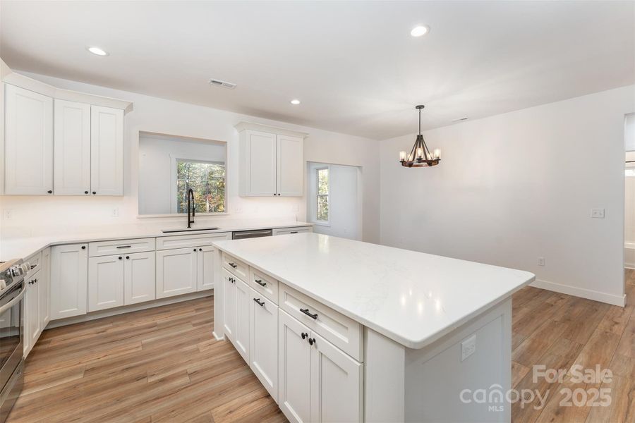 Furnished interior view inside a new home in , Lake Lure (Image 5). Furnished interior view inside a new home in , Lake Lure (Image 5).