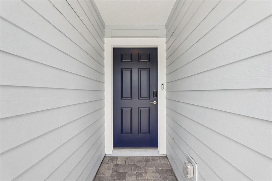 Exterior details and patio area of a home in Colbert Landings, Palm Coast (Image 19).