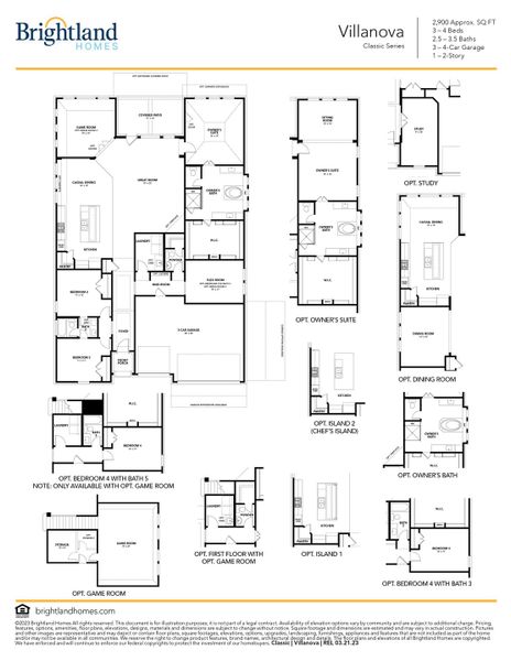 Villanova Floor Plan