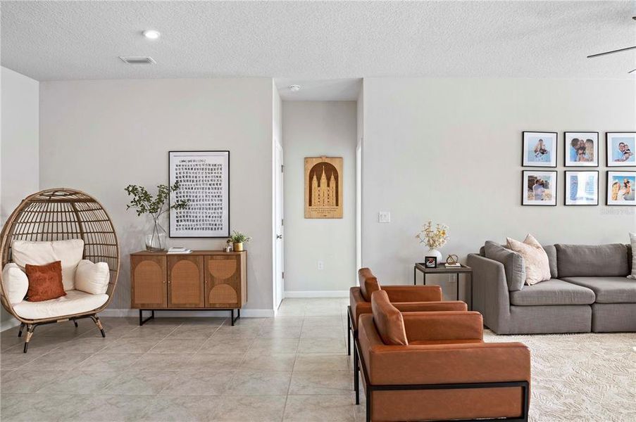 Furnished interior view inside a new home in , Daytona Beach (Image 31).