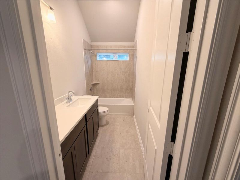 Furnished interior view inside a new home in Southern Pointe, College Station (Image 12).