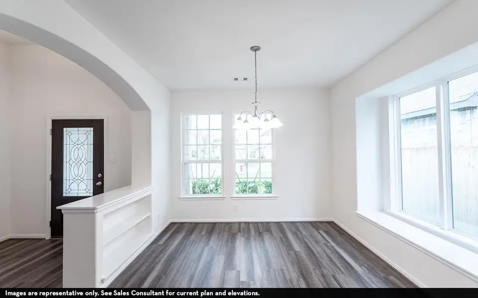 Spacious, unfurnished interior of a new home in Sunfield, Buda (Image 6). Spacious, unfurnished interior of a new home in Sunfield, Buda (Image 6).