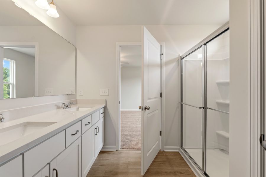 Furnished interior view inside a new home in Mayfair Village, Spartanburg (Image 12).
