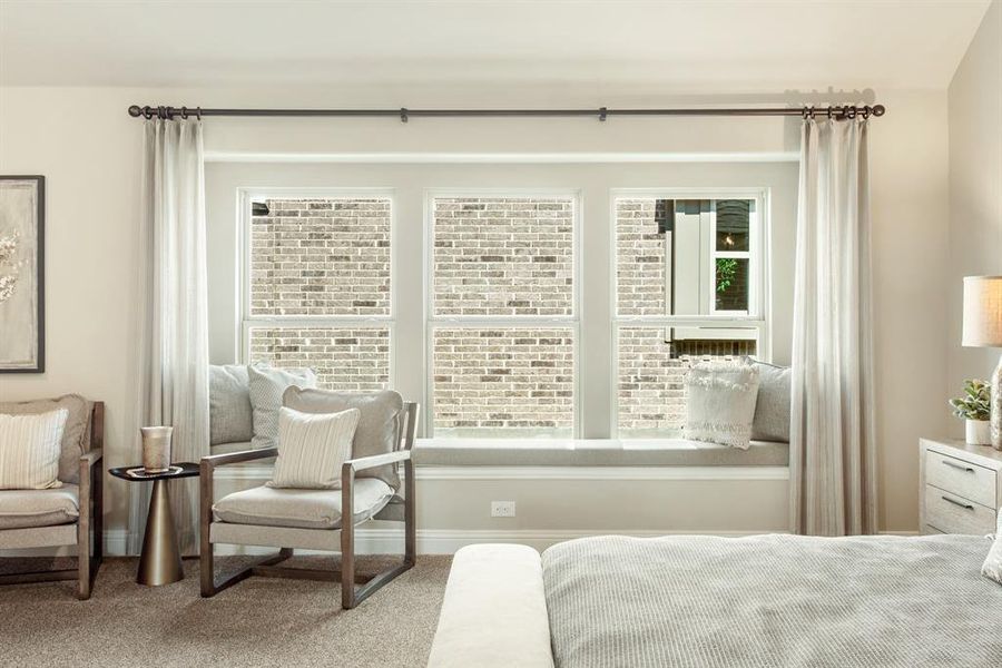 Furnished interior view inside a new home in West Crossing, Anna (Image 30). Furnished interior view inside a new home in West Crossing, Anna (Image 30).