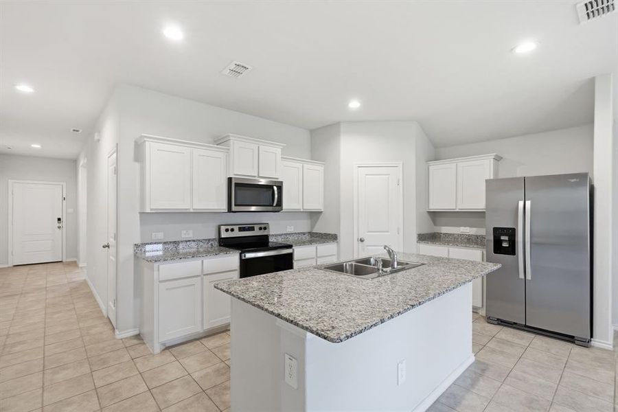 Furnished interior view inside a new home in , Fort Worth (Image 12).