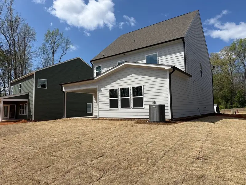 Exterior details and patio area of a home in Rowland's Grant, Fuquay Varina (Image 4).