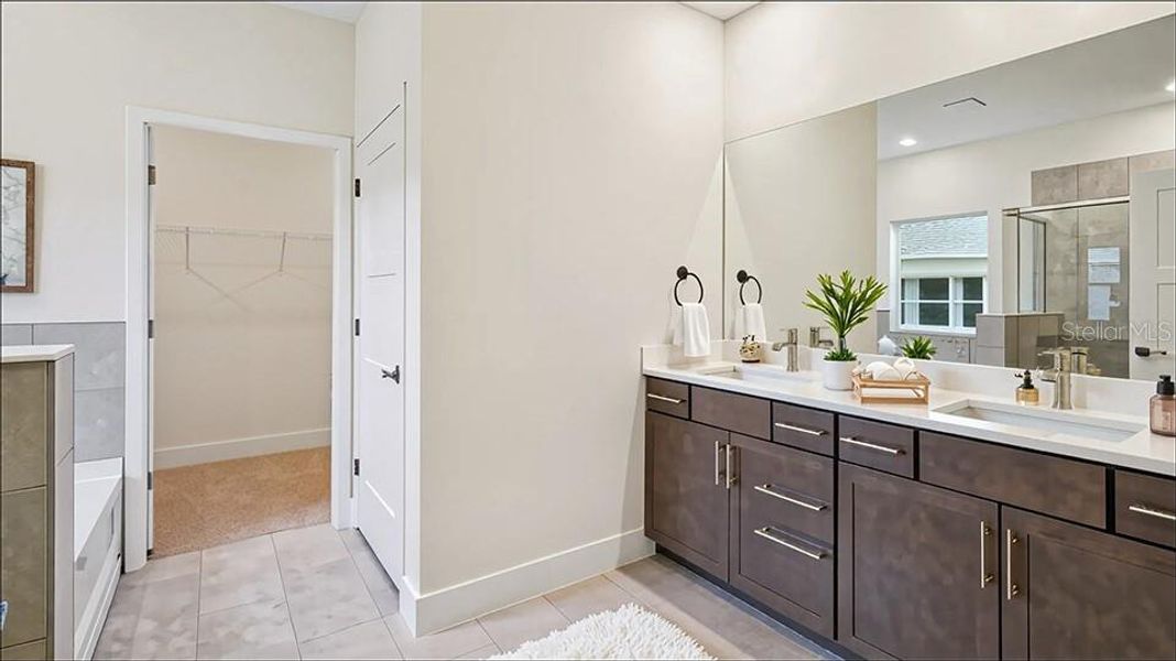 Furnished interior view inside a new home in Buchanan Trails, Newberry (Image 11).