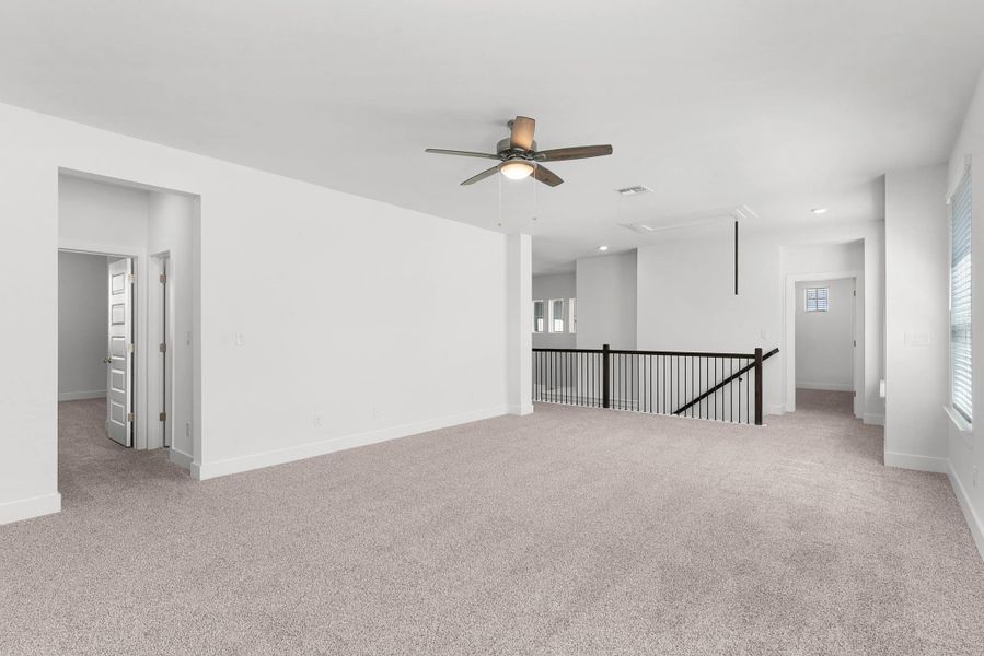 Spacious, unfurnished interior of a new home in Lariat, Liberty Hill (Image 36). Spacious, unfurnished interior of a new home in Lariat, Liberty Hill (Image 36).