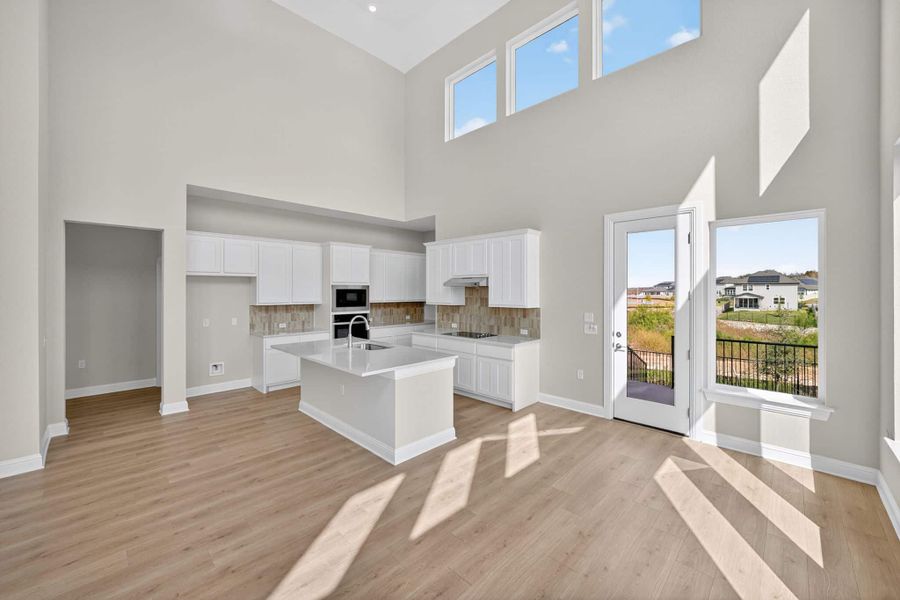 Furnished interior view inside a new home in Whisper Valley, Manor (Image 9).
