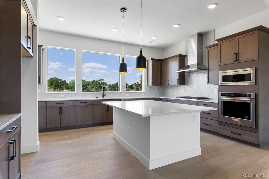 Furnished interior view inside a new home in Dillon Pointe - Skyview, Broomfield (Image 8).
