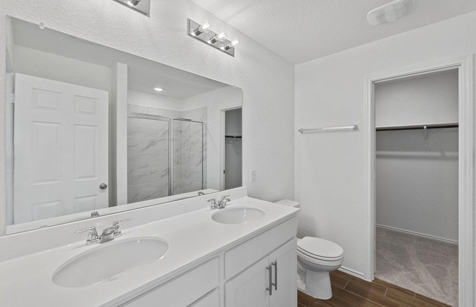 Furnished interior view inside a new home in Santa Rita Ranch, Liberty Hill (Image 10). Furnished interior view inside a new home in Santa Rita Ranch, Liberty Hill (Image 10).