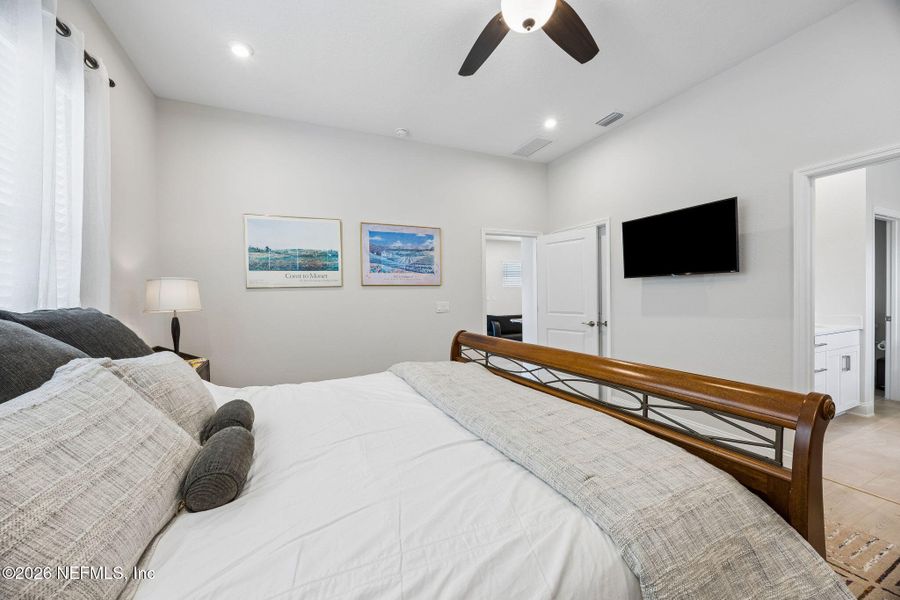 Furnished interior view inside a new home in RiverTown, St. Johns (Image 8).
