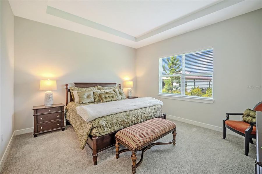 Furnished interior view inside a new home in Del Webb Stone Creek, Ocala (Image 32).