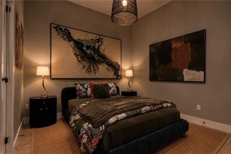 Furnished interior view inside a new home in , Atlanta (Image 15).