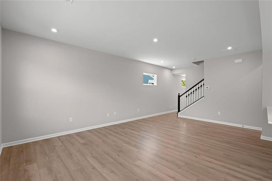 Spacious, unfurnished interior of a new home in Villas at Gold Creek, Dawsonville (Image 16). Spacious, unfurnished interior of a new home in Villas at Gold Creek, Dawsonville (Image 16).