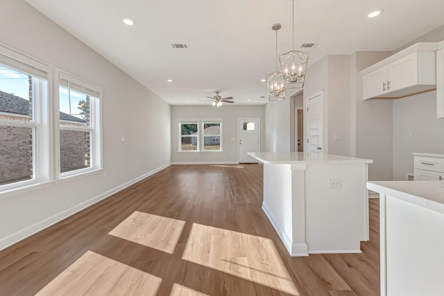 Spacious, unfurnished interior of a new home in McCarthy Estates, Defuniak Springs (Image 19). Spacious, unfurnished interior of a new home in McCarthy Estates, Defuniak Springs (Image 19).