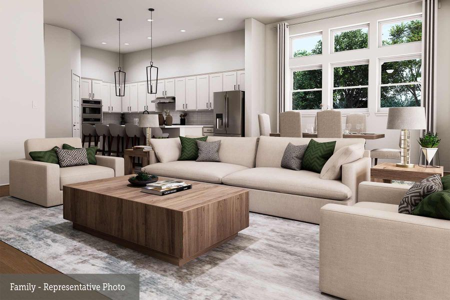 The Garland - Family Room