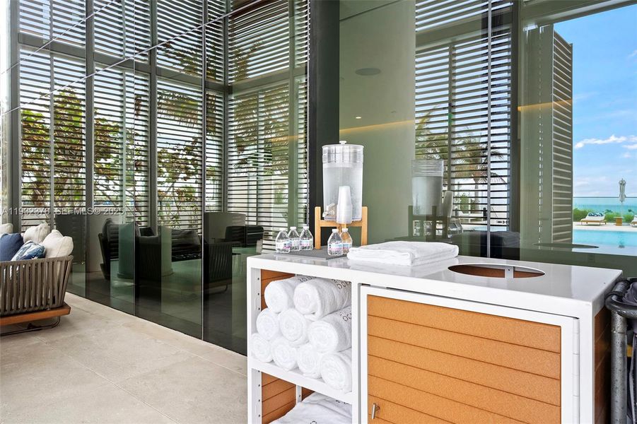 Furnished interior view inside a new home in , Hallandale Beach (Image 49).