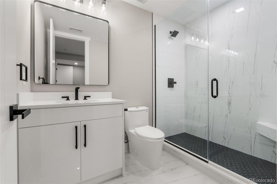 Furnished interior view inside a new home in , Centennial (Image 5).