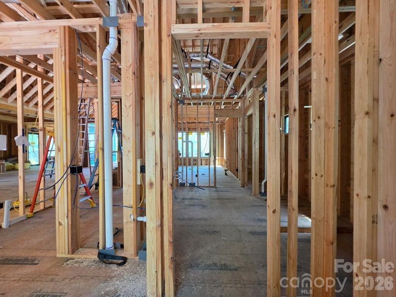 In-progress construction of a new home in , Arden, NC (Image 24).