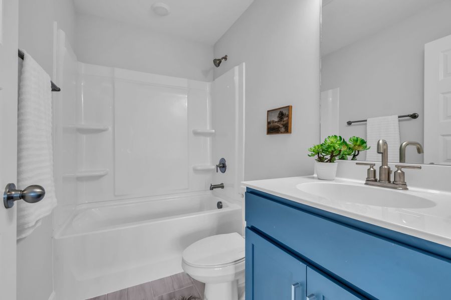 Modern 1st Floor Full Bathroom With Designer Finishes