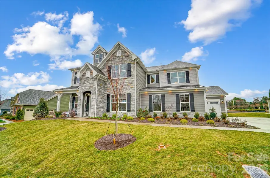 Homesite 131 features a Colfax E Floorplan