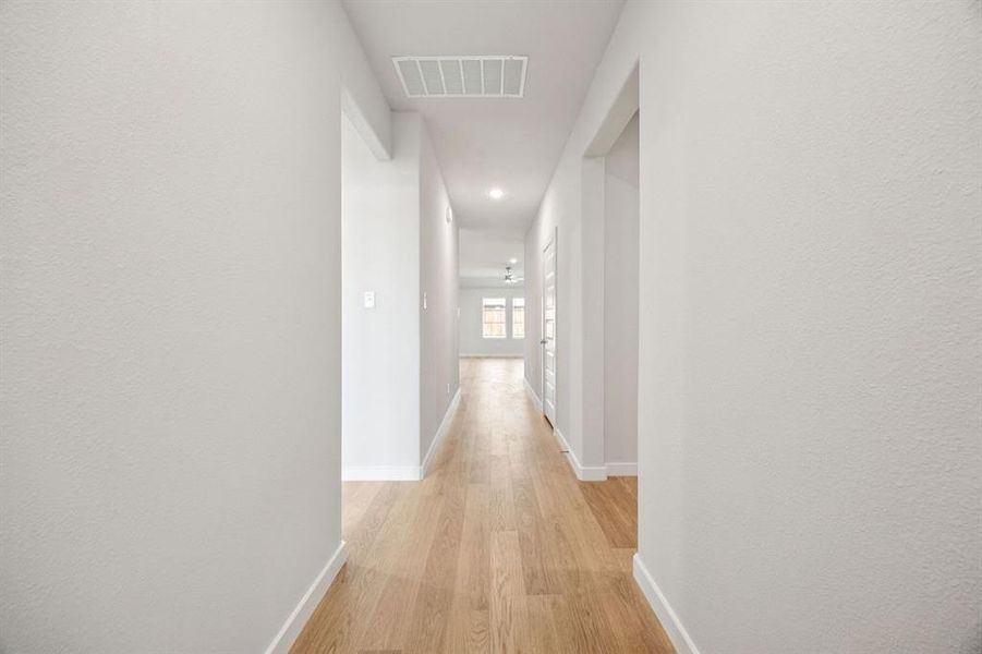 Entryway in the Emmy II home plan by Trophy Signature Homes - REPRESENTATIVE PHOTO