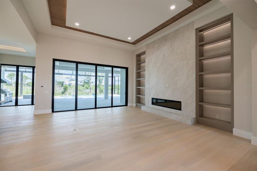 Spacious, unfurnished interior of a new home in Wild Blue at Waterside, Sarasota (Image 8).