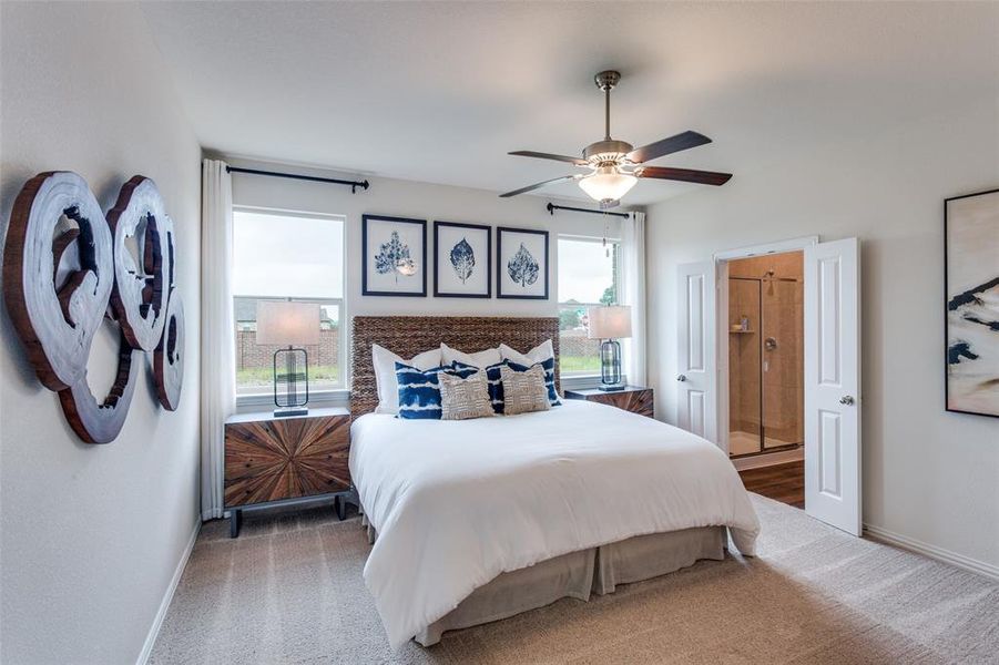 Furnished interior view inside a new home in Azle Grove, Azle (Image 14). Furnished interior view inside a new home in Azle Grove, Azle (Image 14).