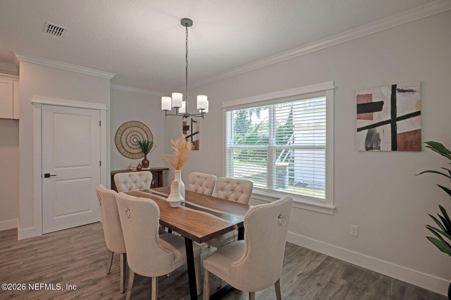 Furnished interior view inside a new home in , St. Johns (Image 14).