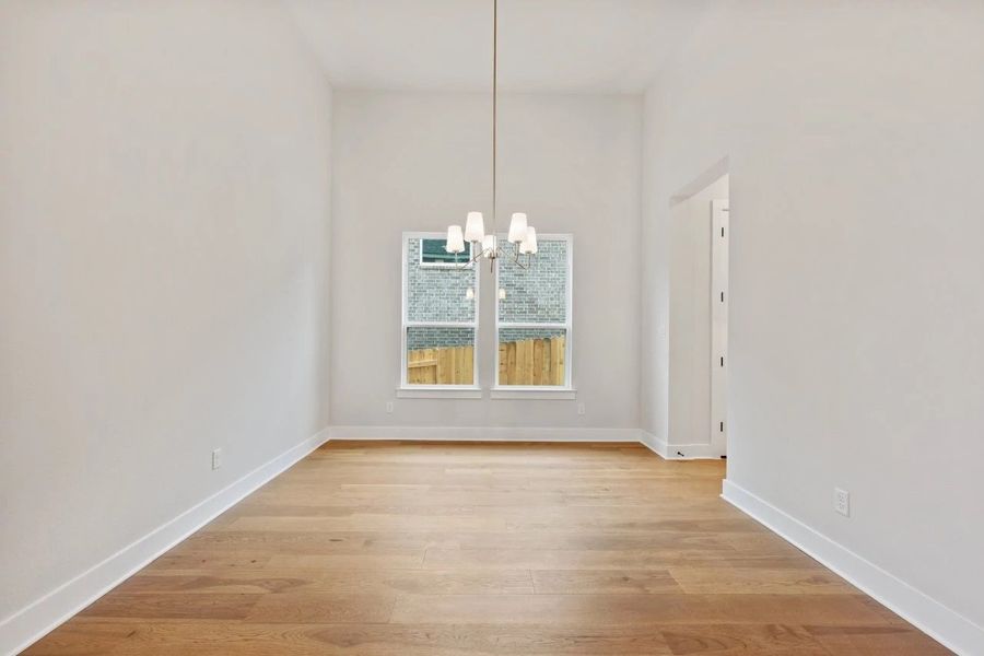 Spacious, unfurnished interior of a new home in The Estates at La Cima, San Marcos (Image 23).