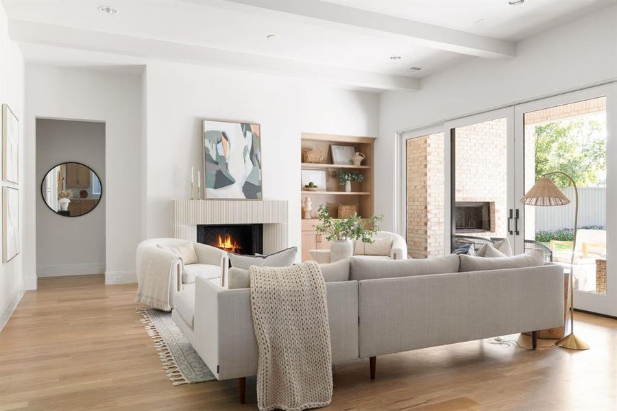 Furnished interior view inside a new home in , Dallas (Image 16).