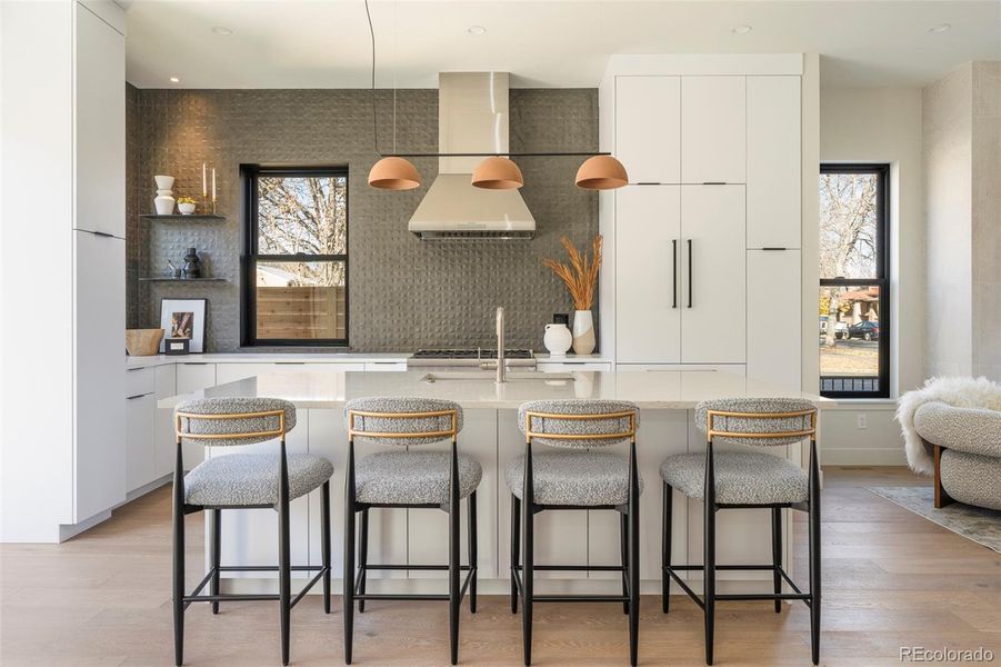 Furnished interior view inside a new home in , Denver (Image 32).