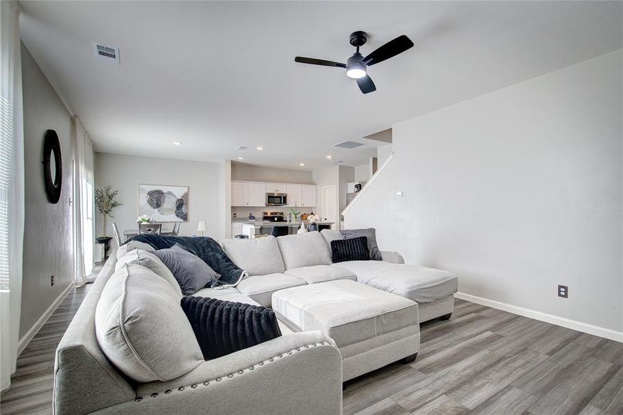 Furnished interior view inside a new home in Gateway Parks, Heath (Image 10). Furnished interior view inside a new home in Gateway Parks, Heath (Image 10).