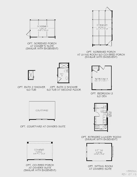 2D floor plan layout for the Finished Basement by Epcon Communities in The Courtyards at Lake Davidson, Mooresville, NC (Image 33). 2D floor plan layout for the Finished Basement by Epcon Communities in The Courtyards at Lake Davidson, Mooresville, NC (Image 33).