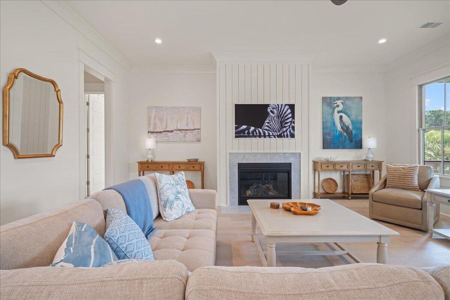 Furnished interior view inside a new home in , Johns Island (Image 36).