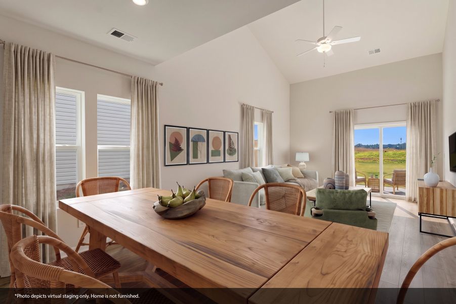 Furnished interior view inside a new home in Mayfair Village, Spartanburg (Image 7).