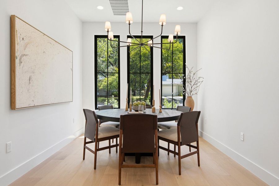 Furnished interior view inside a new home in , Austin (Image 30).